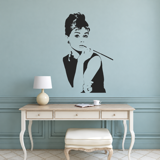 Hepburn Wall Decal
