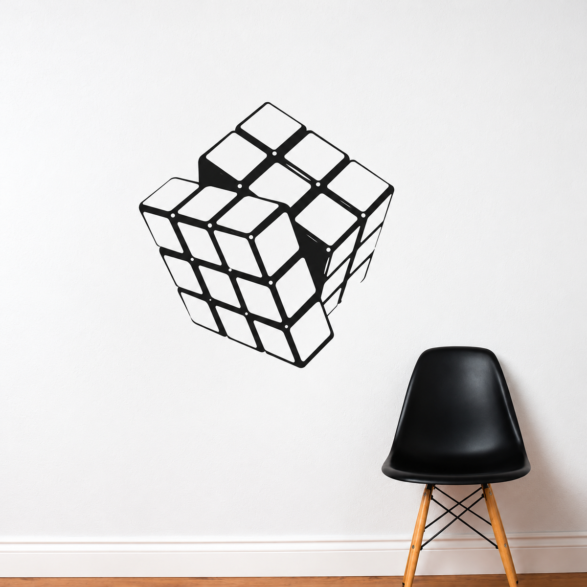 Puzzle Cube Wall Decal