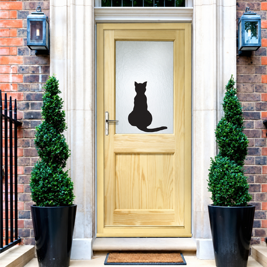 Cat Silhouette Wall and Window Decal