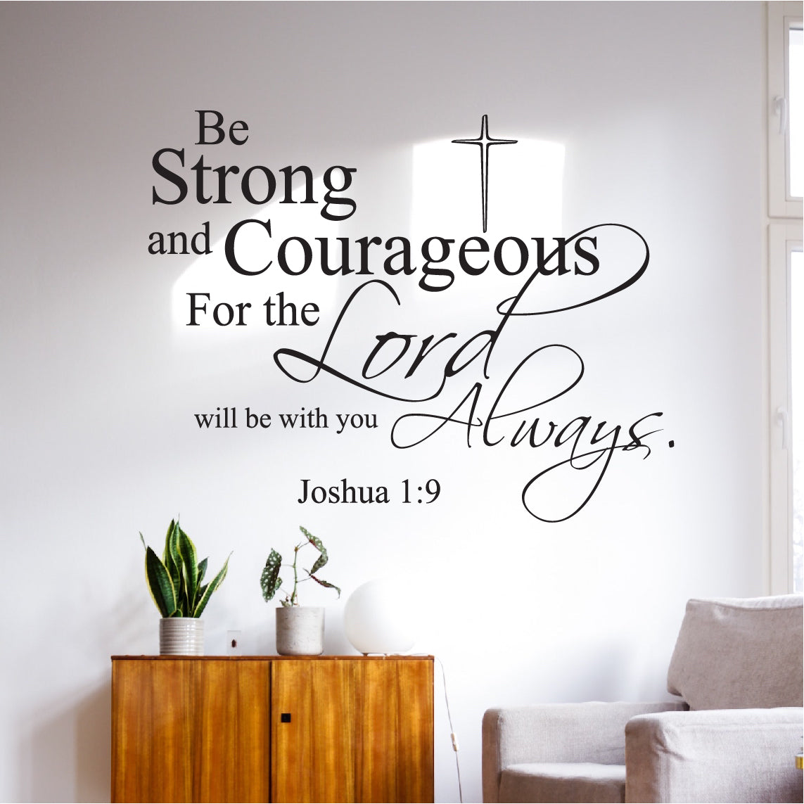 Inspirational Bible Verse Wall Decal