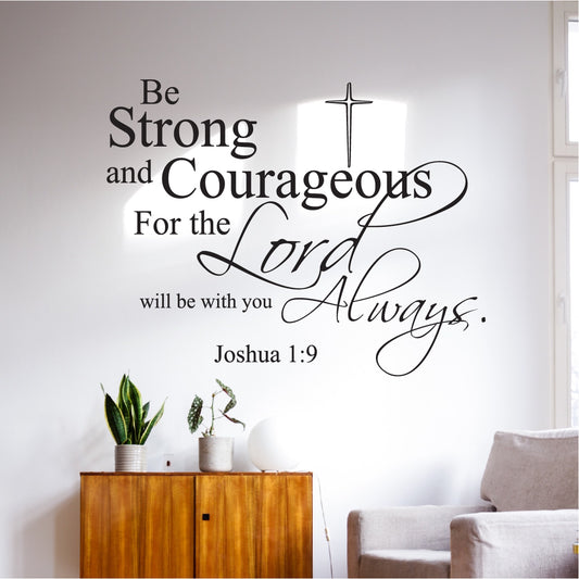 Inspirational Bible Verse Wall Decal