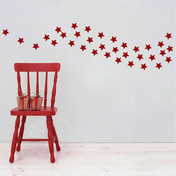 Small Star Wall Decal Set - view 2