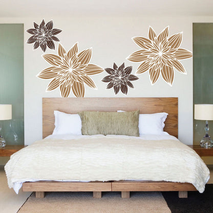 Fancy Flower Decal Set