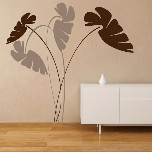 Leafy Stems Wall Decal Set - Design 1 - view 2