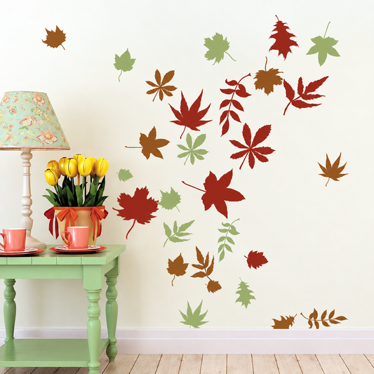 Autumn Leaves Wall and Window Decals