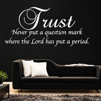 44k wall quote decal shown in a room