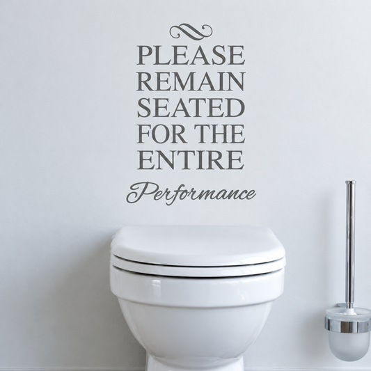 46l wall decal shown in a room