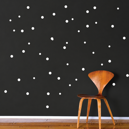 Snowfall Wall & Window Decals - Set of 148
