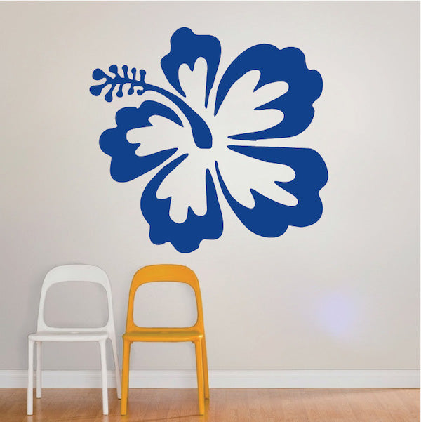 Hibiscus Flower Wall Decal