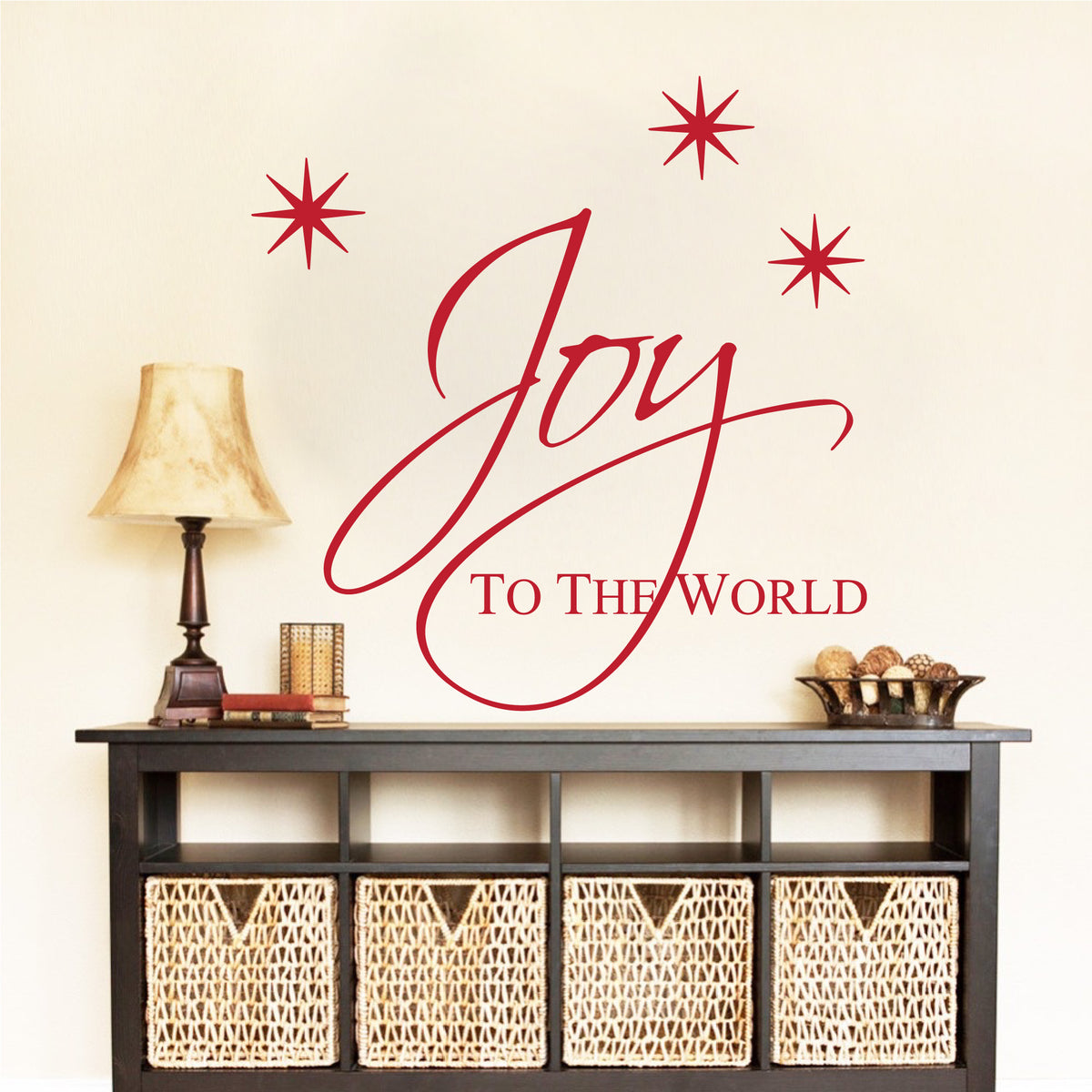 Joy to the World Christmas Decal