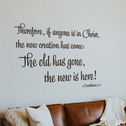 Christian Scripture Wall Decal