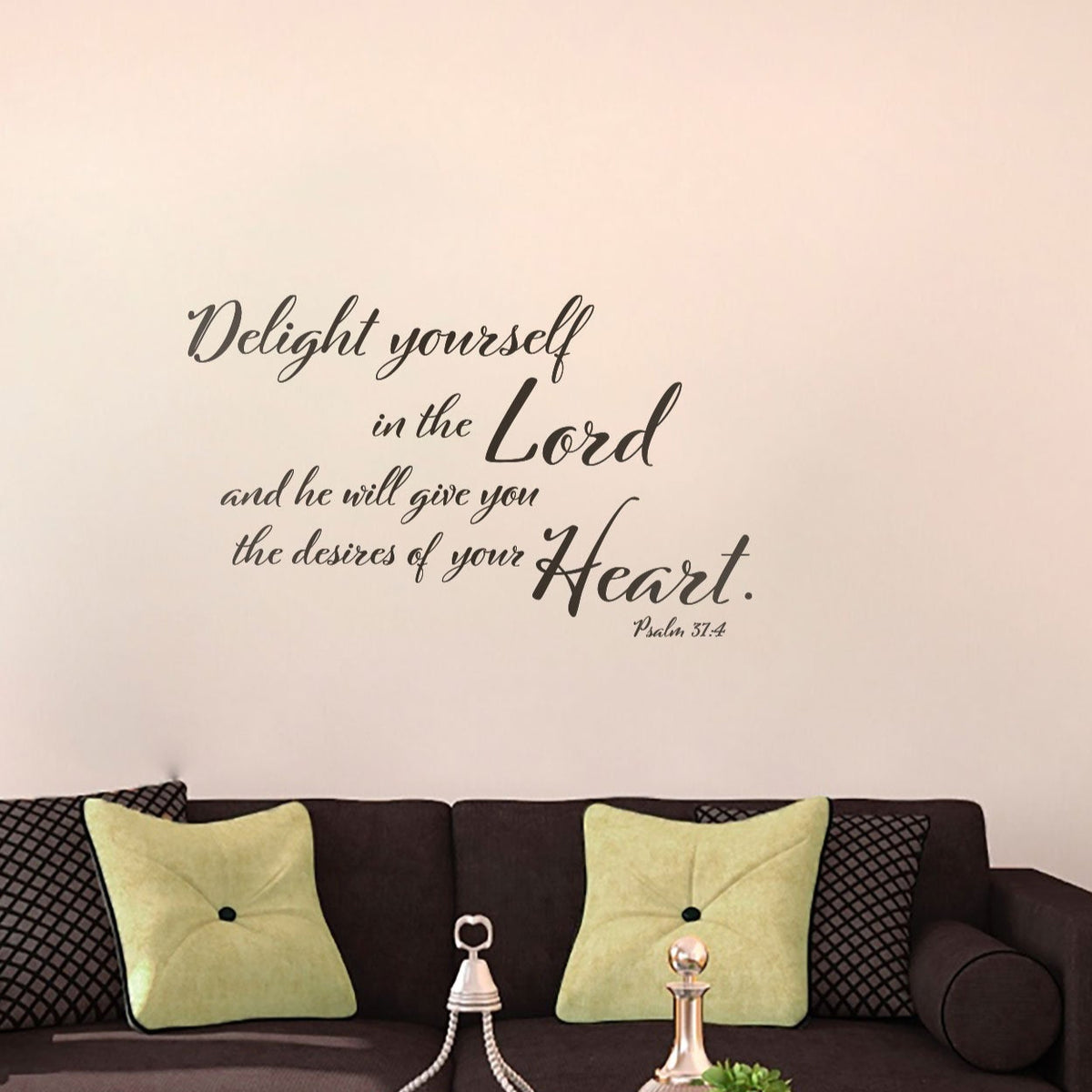 Bible Verse Scripture Wall Decal