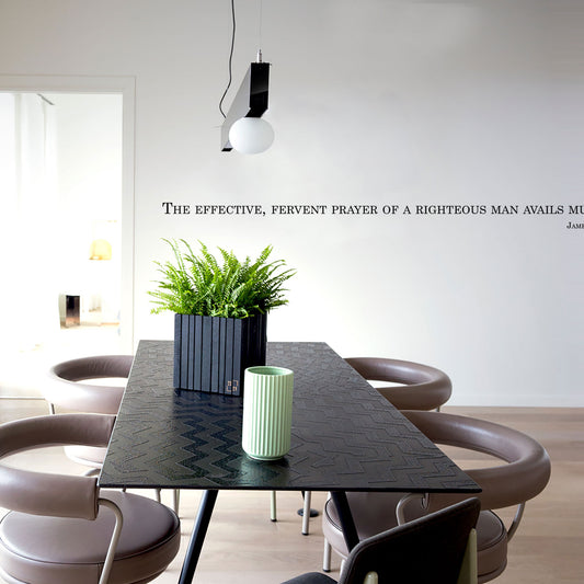 Christian Prayer Wall Quote Decal