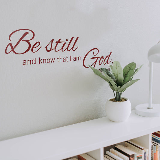 Inspirational Christian Wall Quote Decal