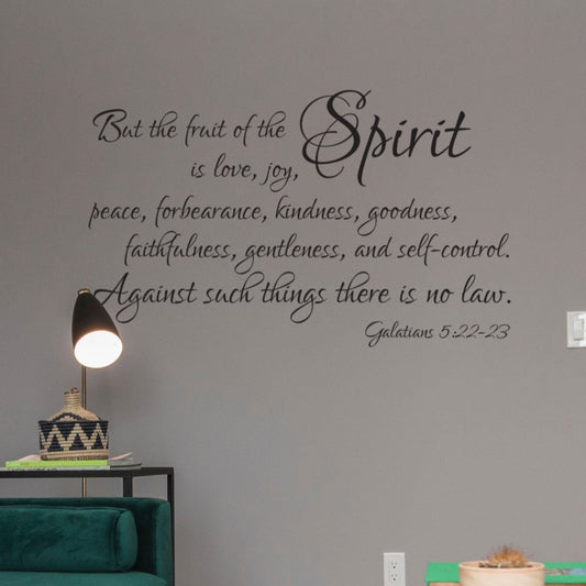 Christian Scripture Wall Quote Decal