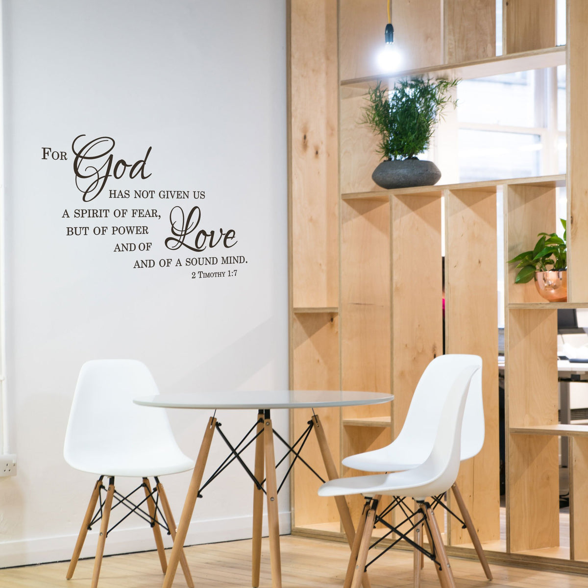 Inspirational Bible Verse Wall Decal