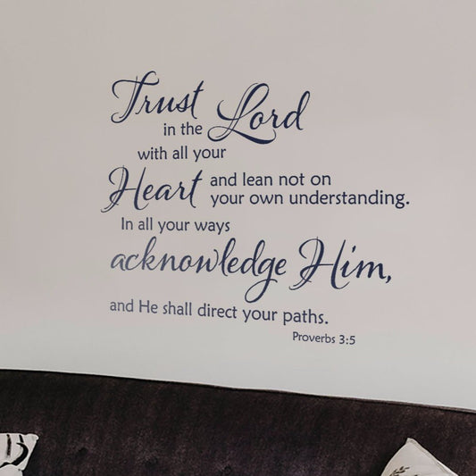 Custom Bible Verse Wall Decal