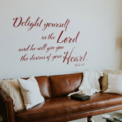 Bible Verse Scripture Wall Decal