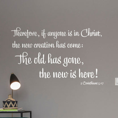 Christian Scripture Wall Decal