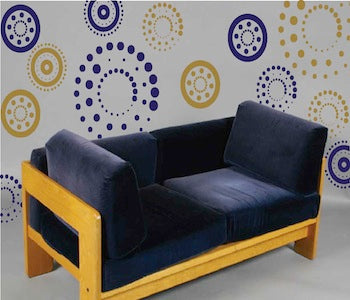 Circling Dot Wall Decal Set - view 3