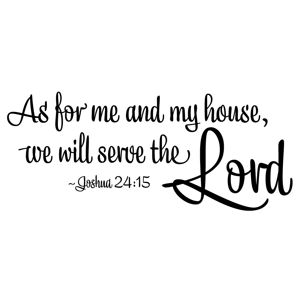 Scripture Bible Verse Wall Decal