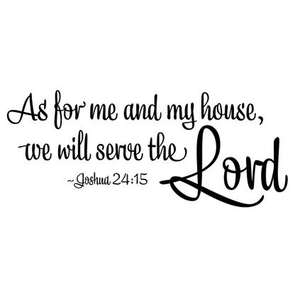 Scripture Bible Verse Wall Decal