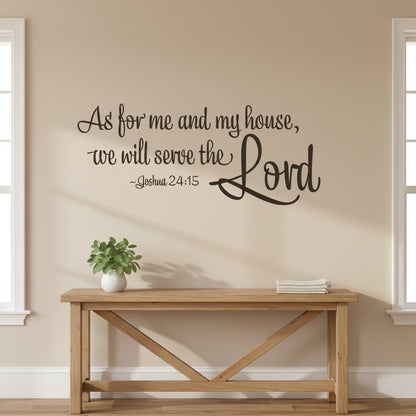 Scripture Bible Verse Wall Decal