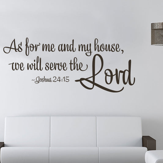 Scripture Bible Verse Wall Decal