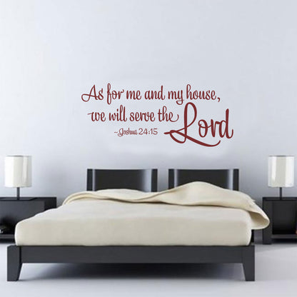Scripture Bible Verse Wall Decal