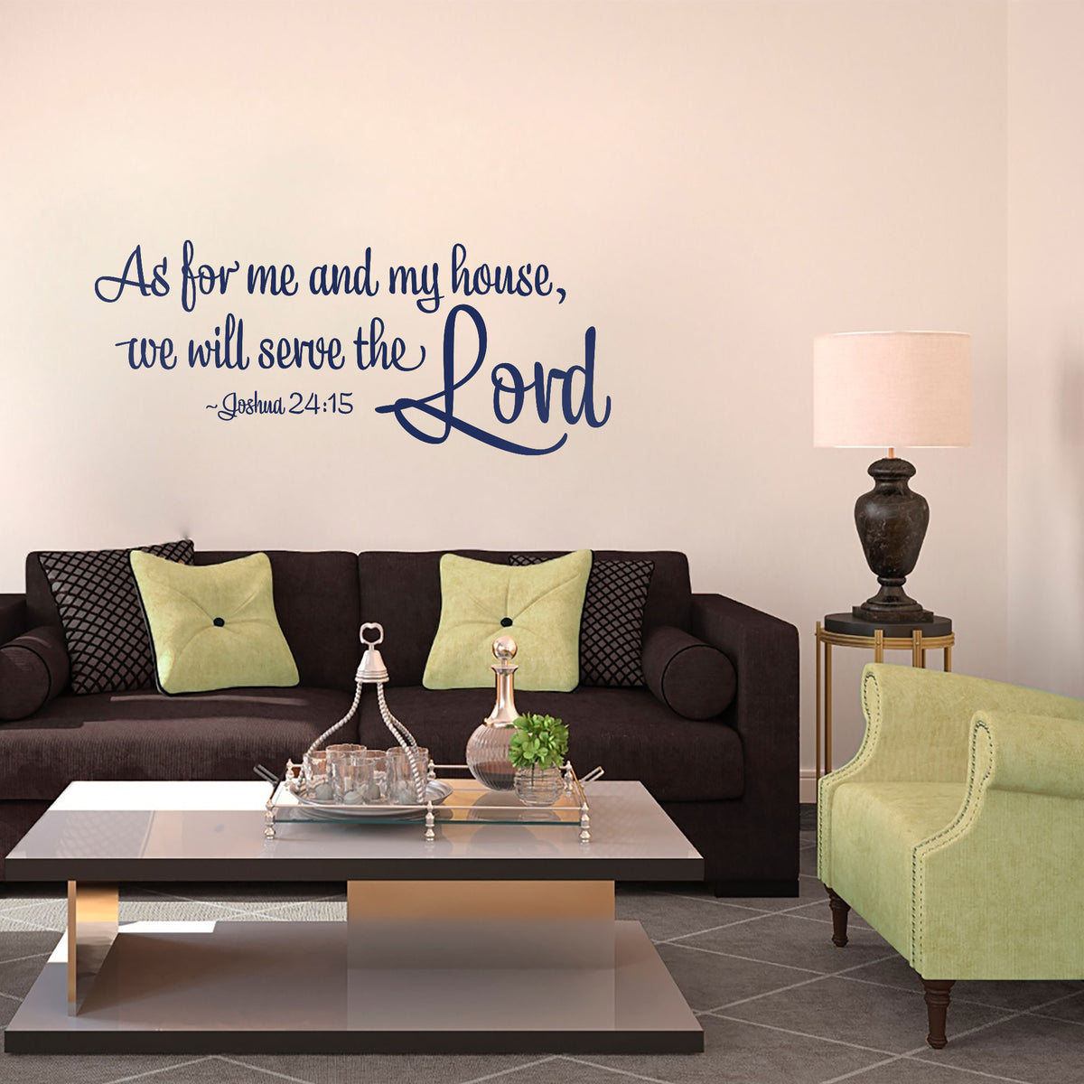 Scripture Bible Verse Wall Decal