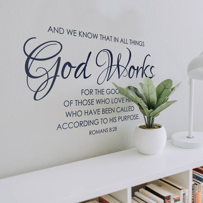 Bible Verse Wall Decal