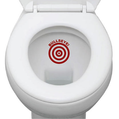 Bullseye Toilet Decal — original product photo