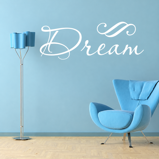 Inspirational Wall Quote Decal on wall