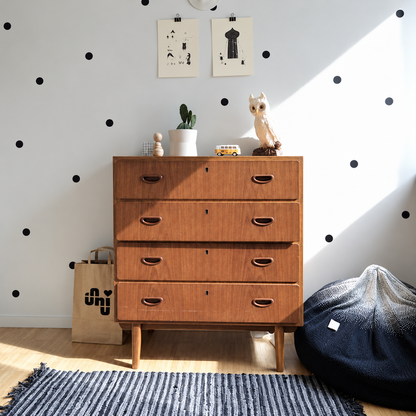 Mini Polka Dot Wall Decals - Set of 175 — enhanced alternate room photo