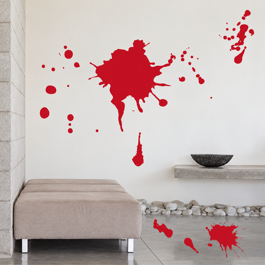 Halloween Splash Wall Decal Set — enhanced main image