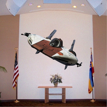 Space Fighter Wall Decal