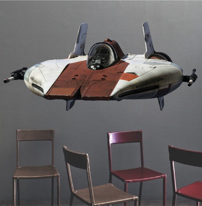 Space Fighter Wall Decal