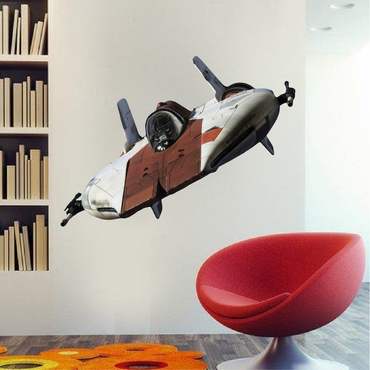 Space Fighter Wall Decal