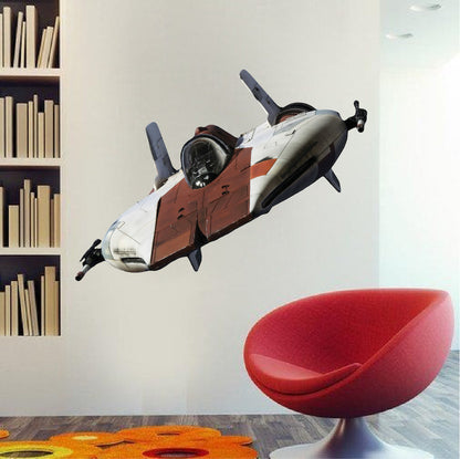 Space Fighter Wall Decal