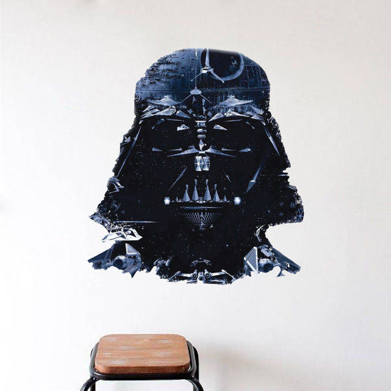 Darth Face Wall Decal