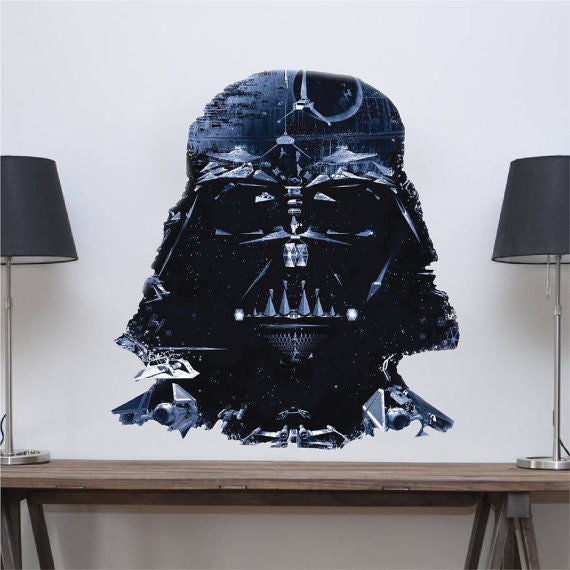 Darth Face Wall Decal