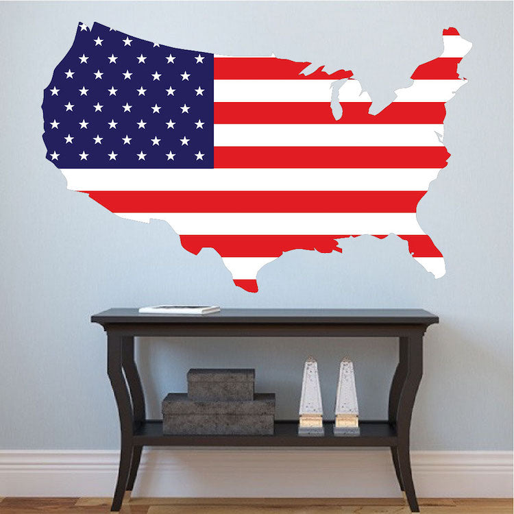 American Flag Wall Decal