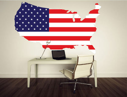 American Flag Wall Decal