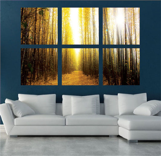 Autumn Trees Decal
