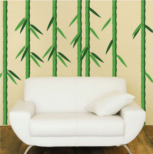 Bamboo Trees Wall Decal