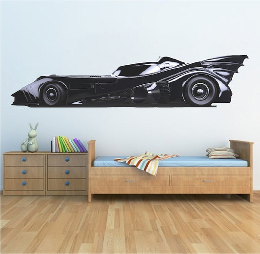 Bat Car Wall Decal