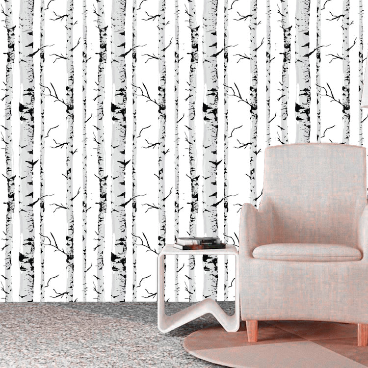 Birch Tree Wallpaper Decal