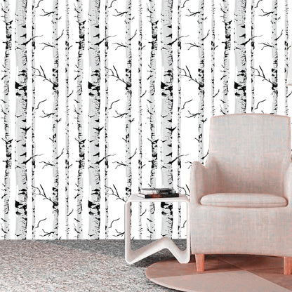 Birch Tree Wallpaper Decal