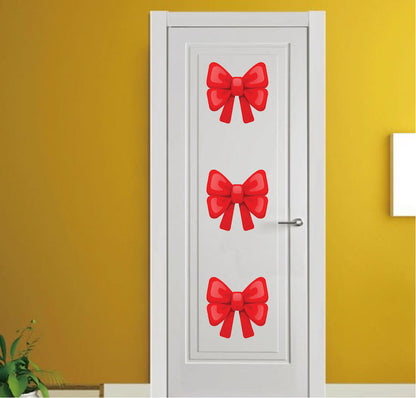 Christmas Bow Decal Set