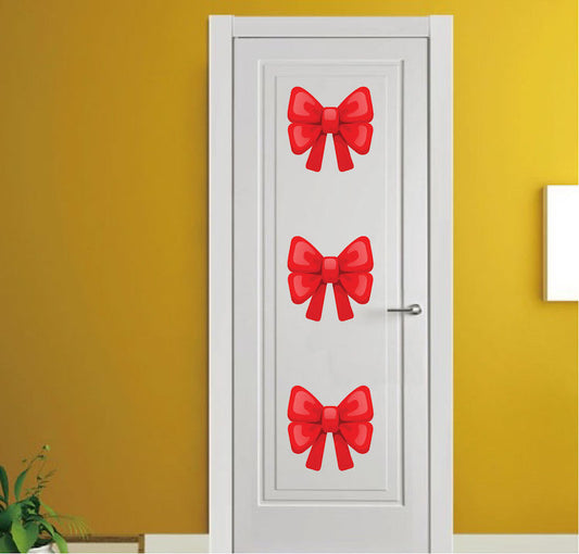 Christmas Bow Decal Set